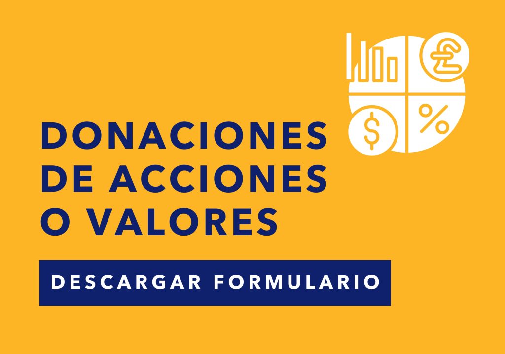 Donaciones de Acciones o Valores