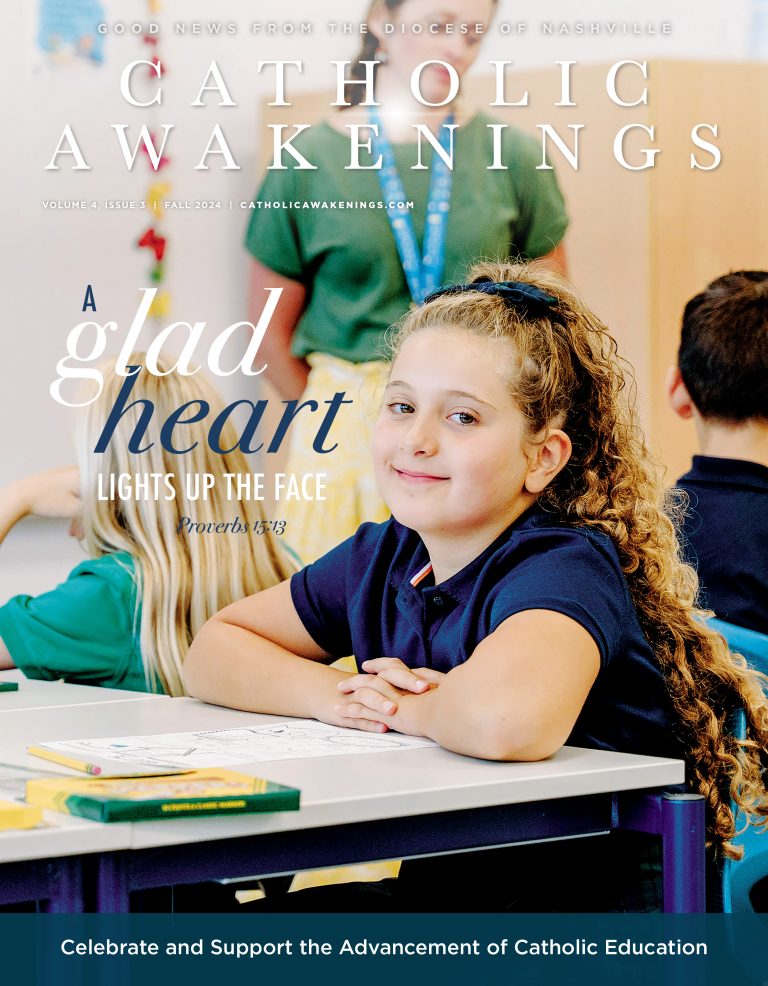 A glad heart lights up the face (Proverbs 15:13) Celebrate and support the Advancement of Catholic Education