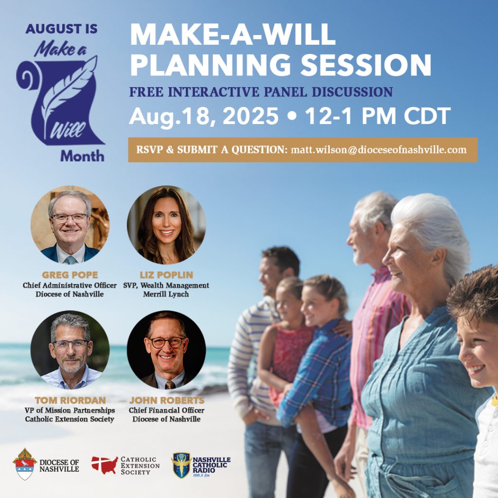 Make-a-Will Planning Session on August 18, 12:00-1:00 PM