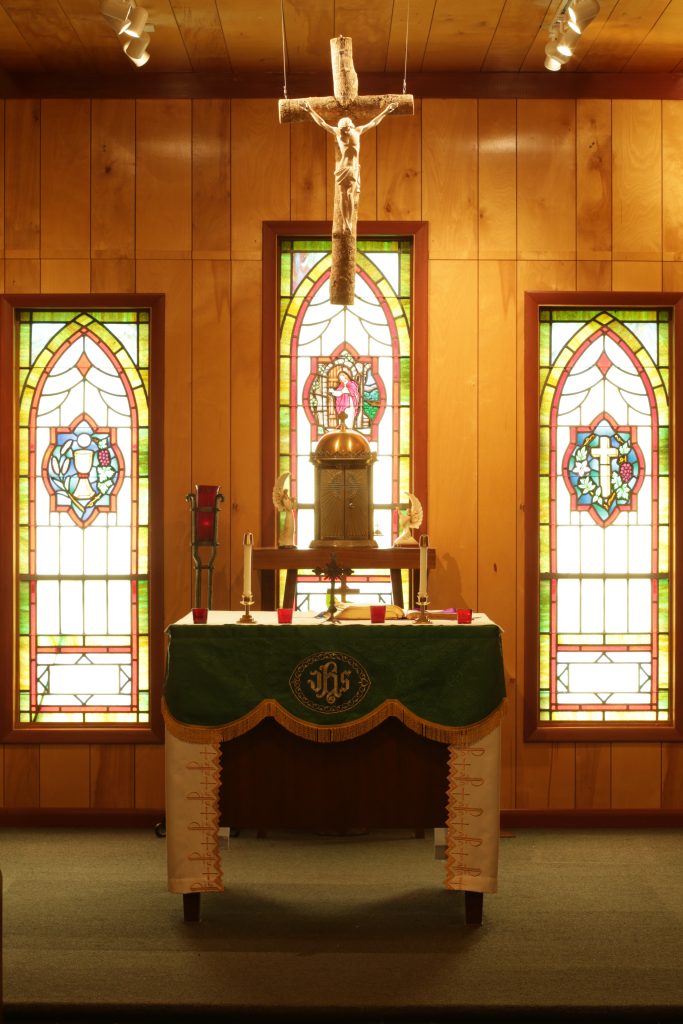 Holy Trinity Catholic Church in Hohenwald