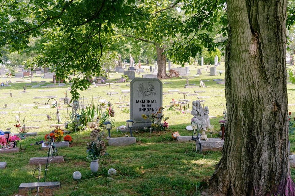 Garden of Angels at Calvary Cemetery