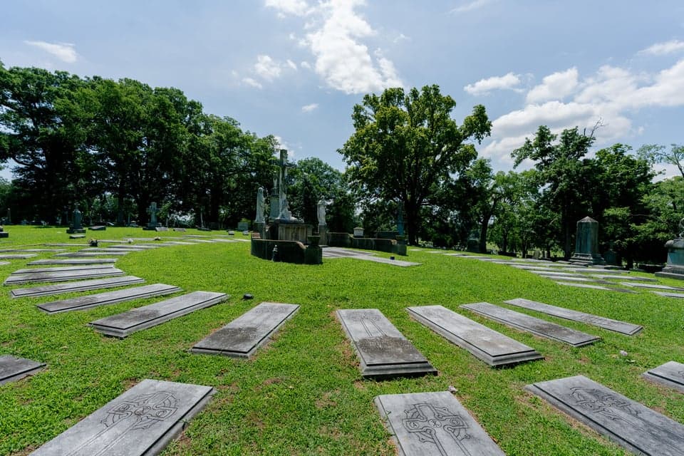 Priests Circle at Calvary Cemetery