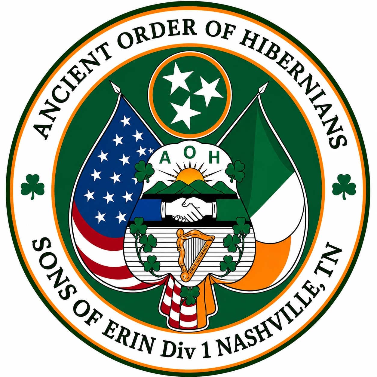 Ancient Order of Hibernians and Sons of Erin logo