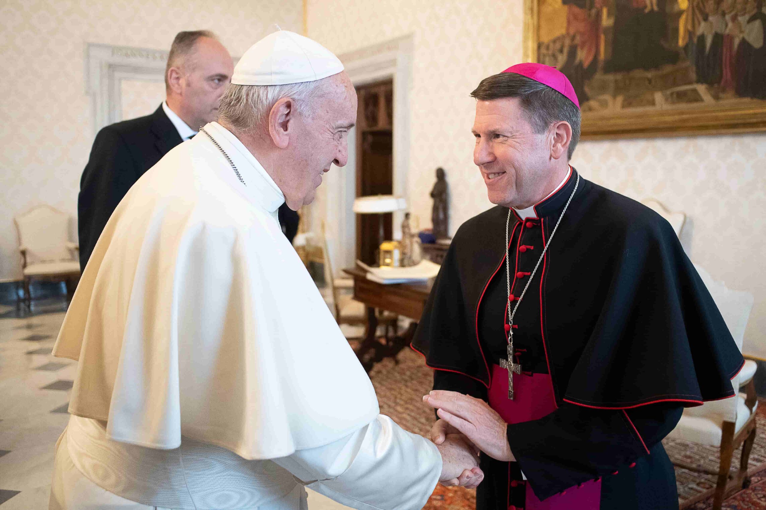 Bishop Spalding with the Holy Father