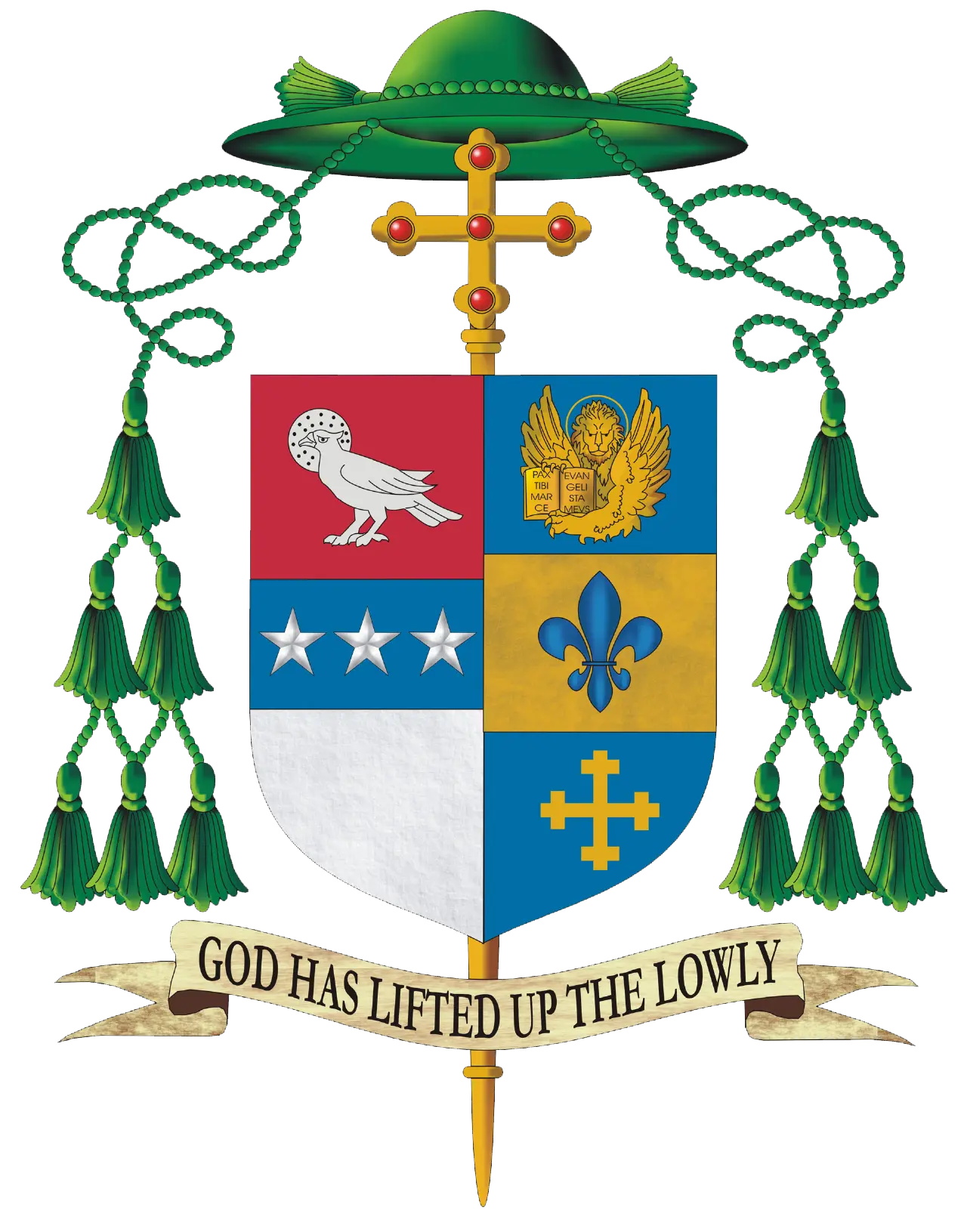Bishop J. Mark Spalding coat of arms